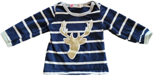 G/F - Chandail chevreuil - 3/6 mois