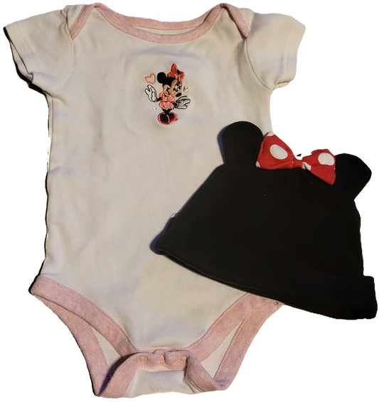 F - Cache-couche court avec chapeau - 0/3 mois