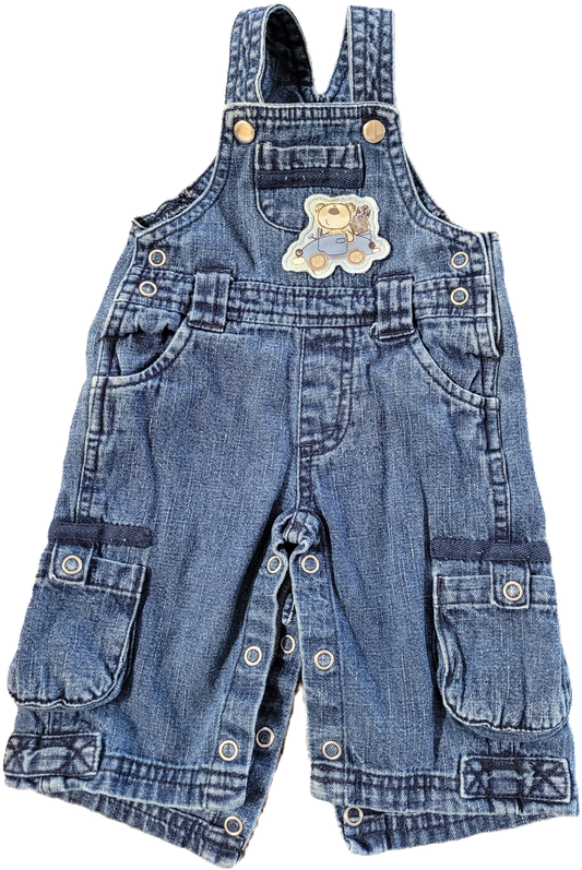 G - Salopette jeans - 3 mois