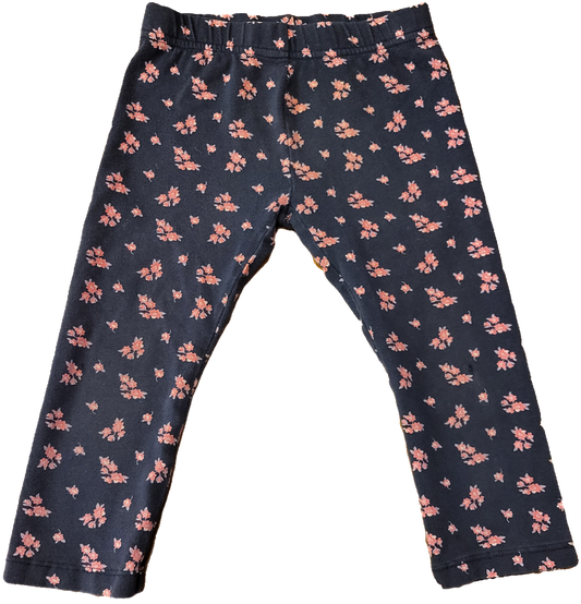 F - Pantalon fleuri 4/5 ans - imparfait