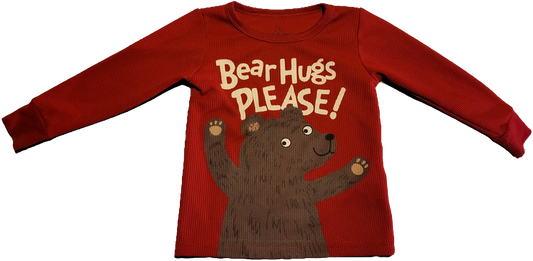 G - Chandail manches longues ours - 24 mois