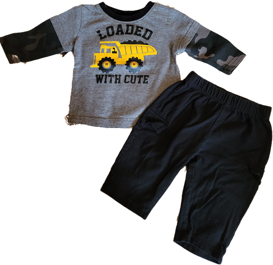 G - Ensemble truck - 3/6 mois