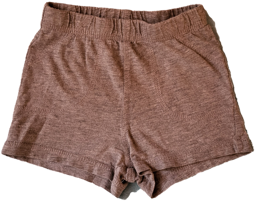 G/F - Short gris - 6-12 mois