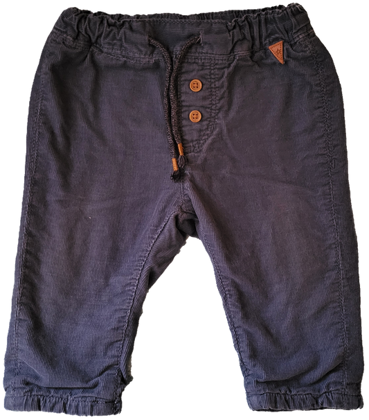 G - Pantalon bleu marin - 6 mois
