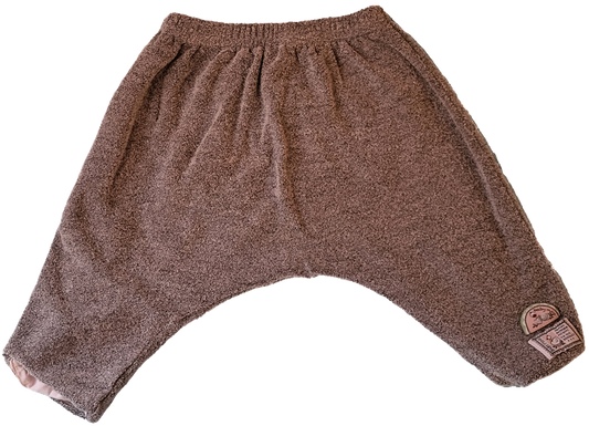 F - Pantalon gris - 12 mois