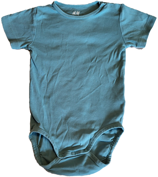 G/F - Cache-couche court bleu turquoise - 12/18 mois