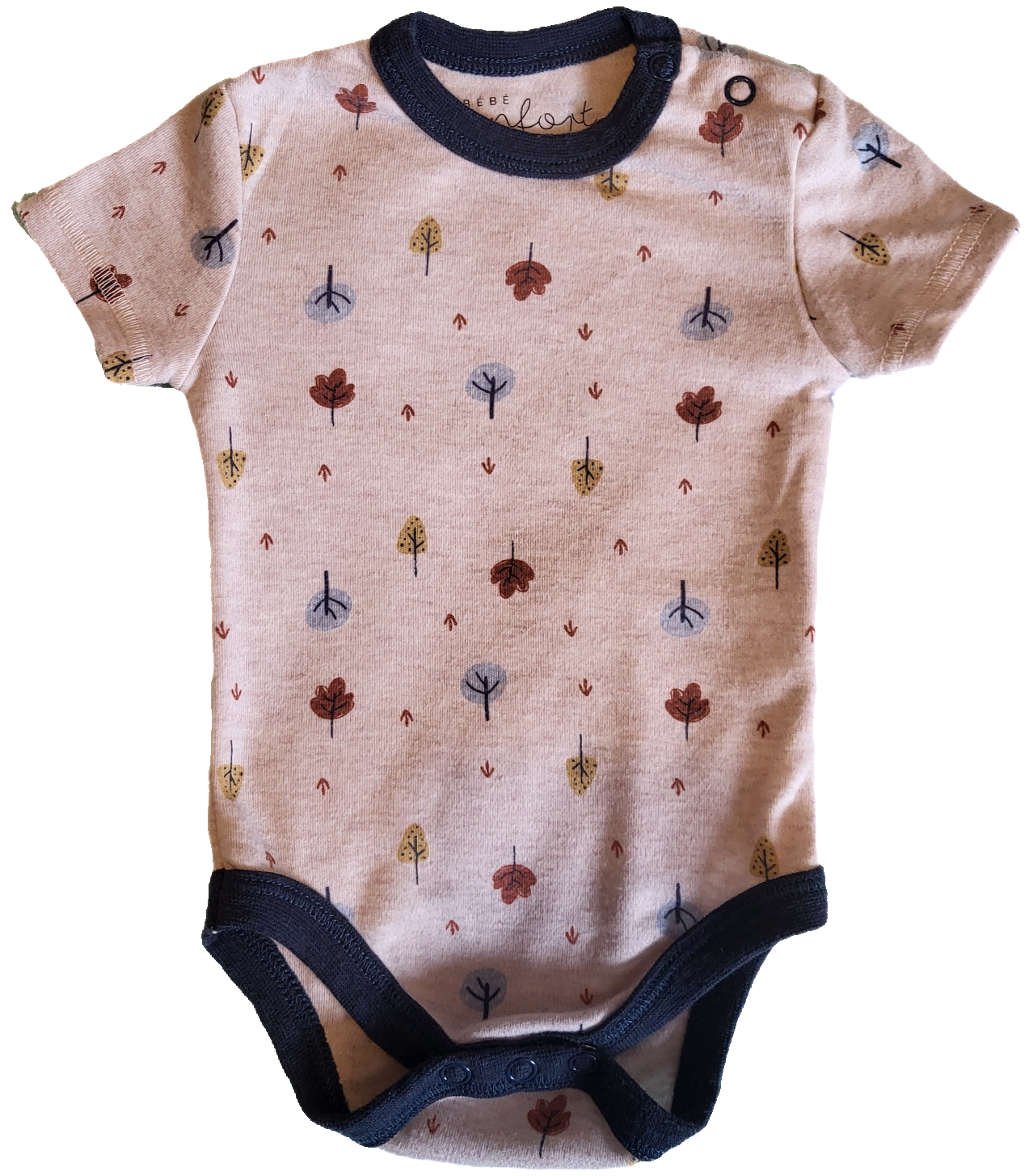 G - Cache-couche feuilles - 3 mois - Neuf