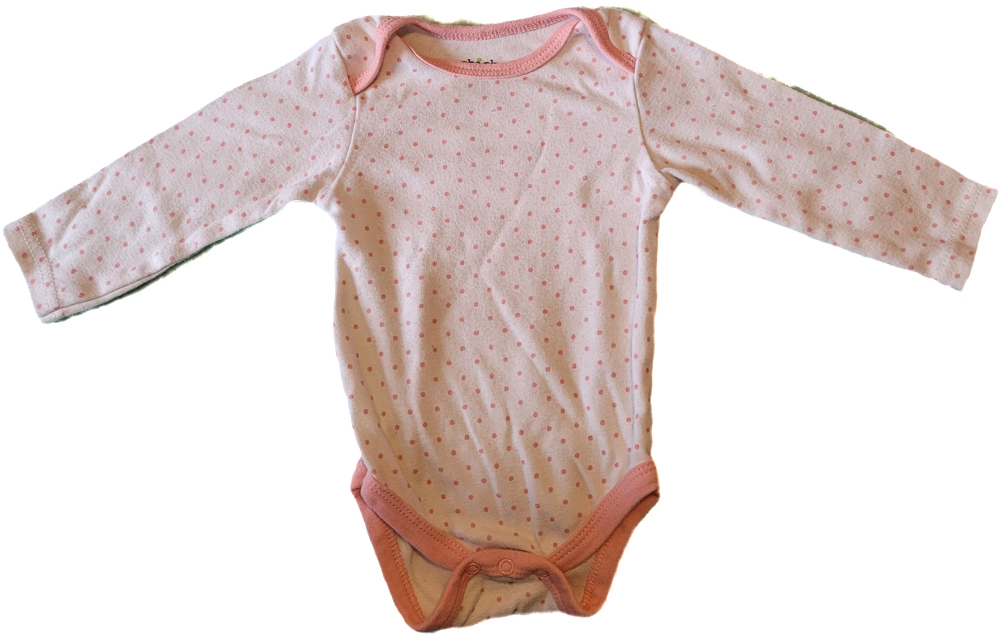 F- Cache-couche points roses - 6/9 mois