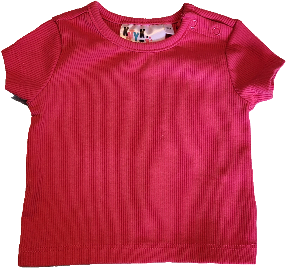 F - Chandail rose - 3 mois