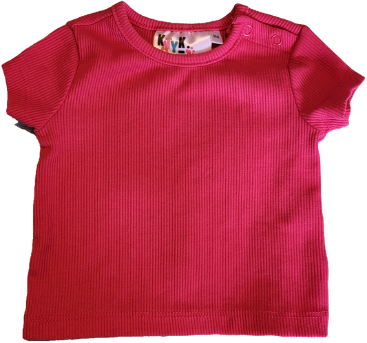 F - Chandail rose - 3 mois