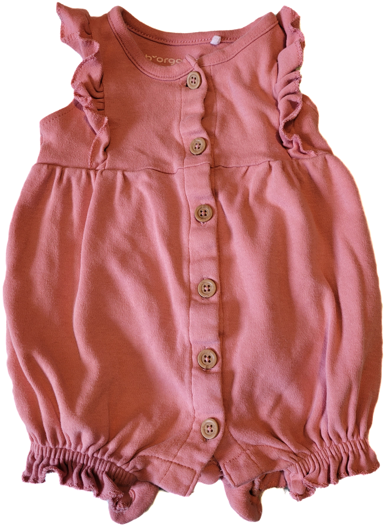 F - Robe rose été - 6 mois - Neuf