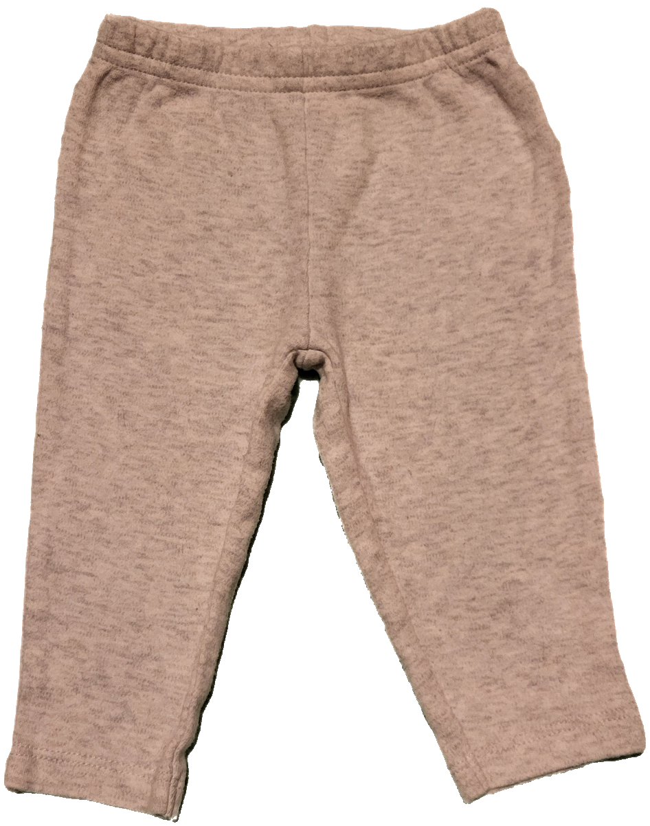 F - Pantalon gris - 3/6 mois