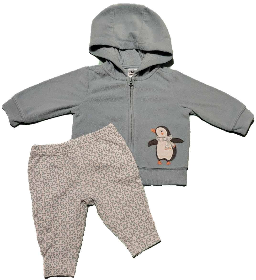 F - Ensemble pingouin - 0/3 mois