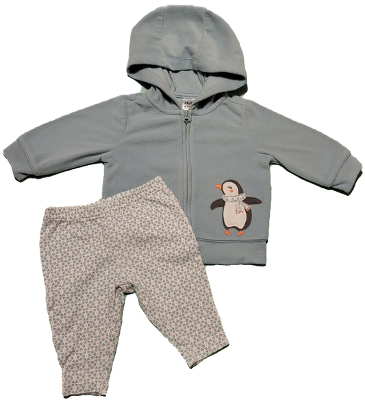 F - Ensemble pingouin - 0/3 mois