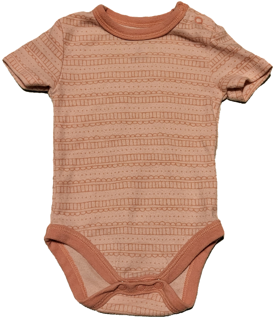 F - Cache-couche rosé - 3 mois