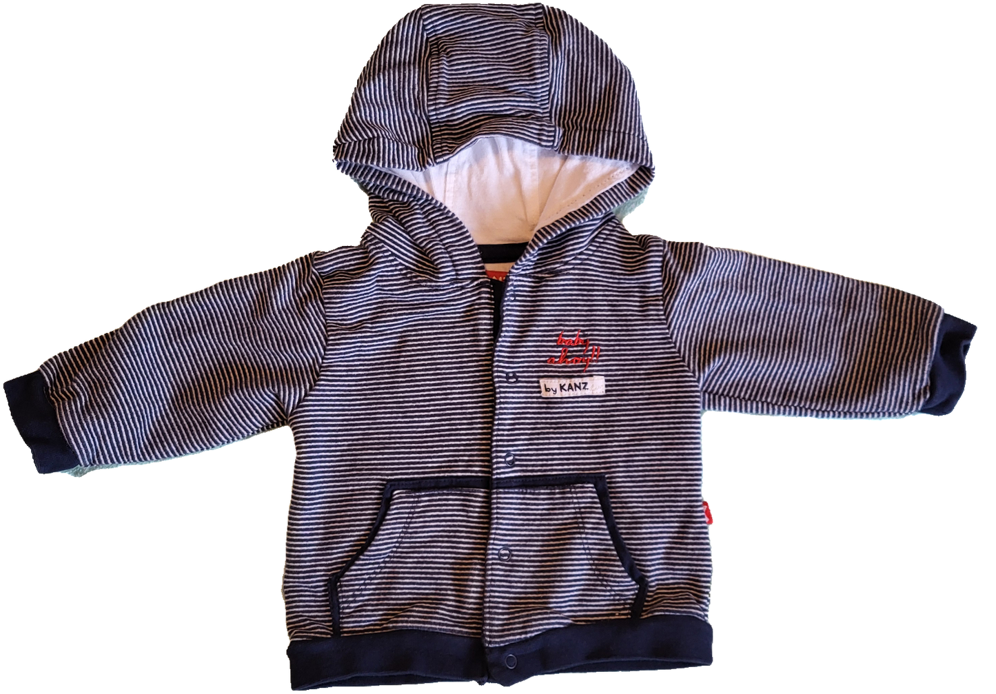 G - Chandail manches longues rayé - 1 mois