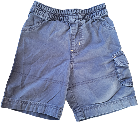 G - Short bleu marine - 12/18 mois