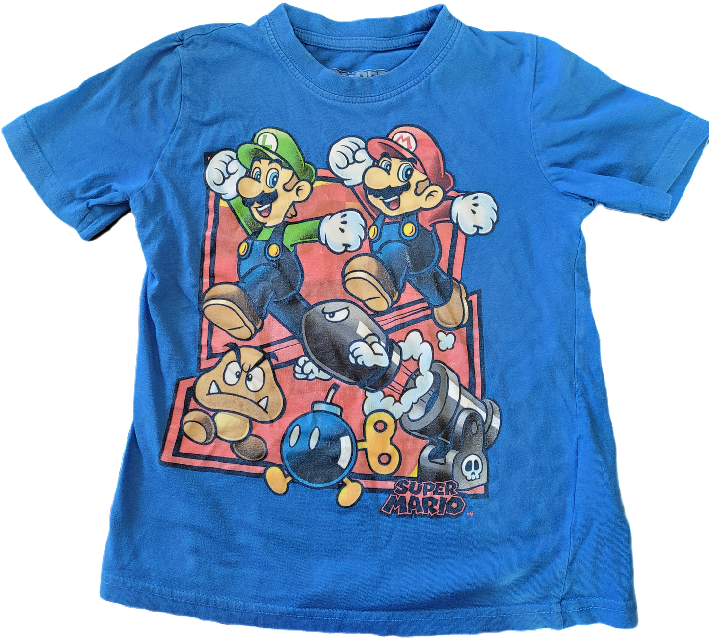 G/F - Chandail Super Mario - 6 ans