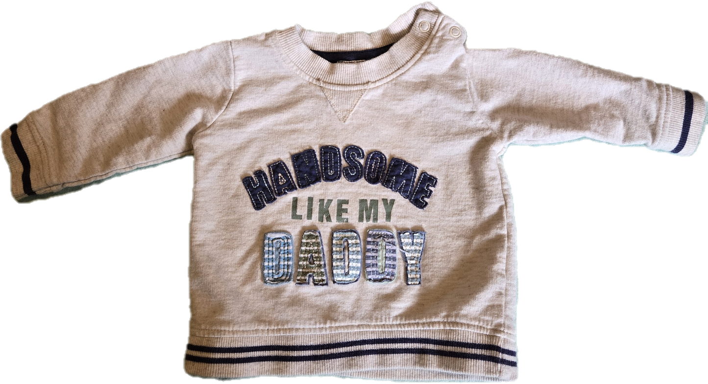 G - Chandail Daddy - 0/3 mois