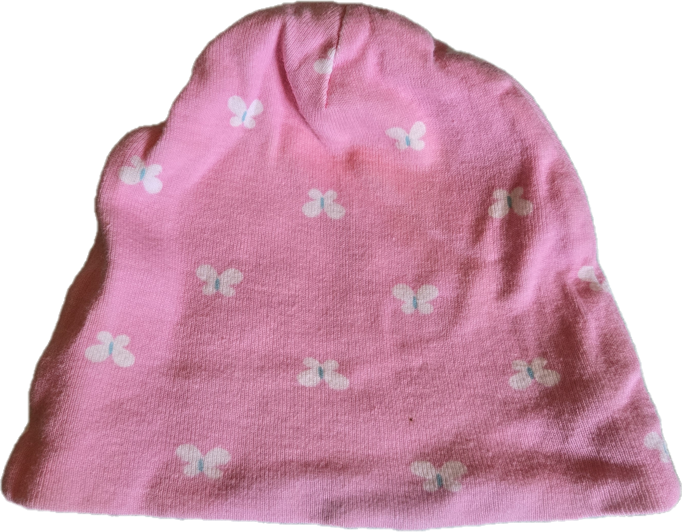 F - Chapeau papillon rose - 0/6 mois