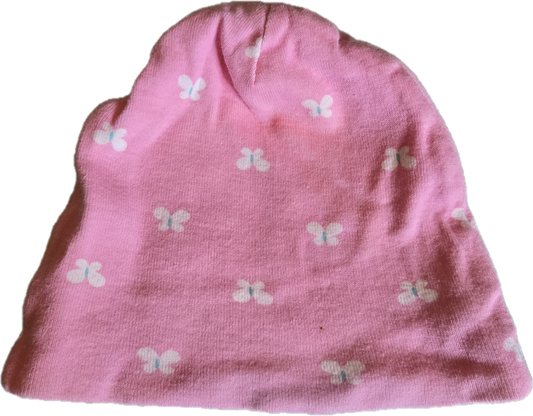F - Chapeau papillon rose - 0/6 mois