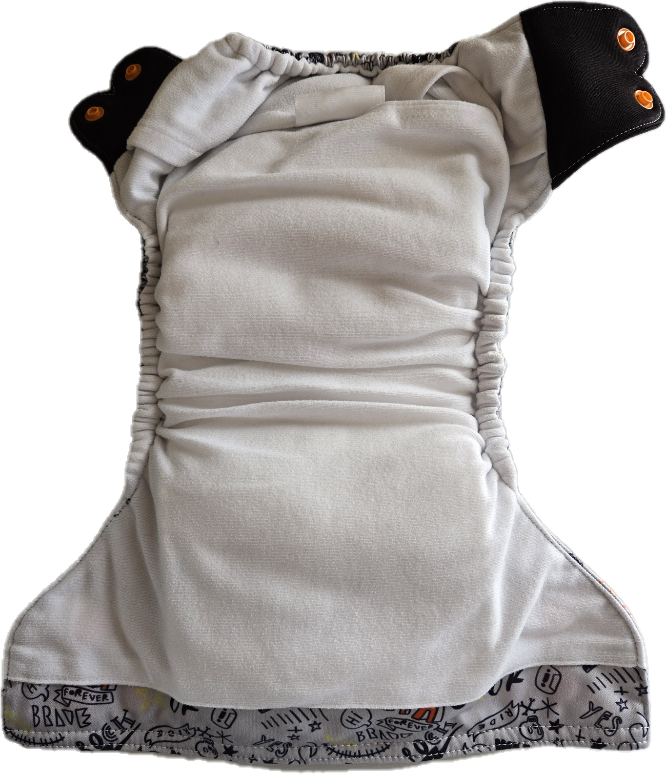 Couche lavable grise - Elf Diaper