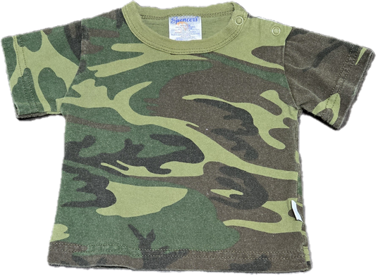 G - Chandail camouflage - 6 mois