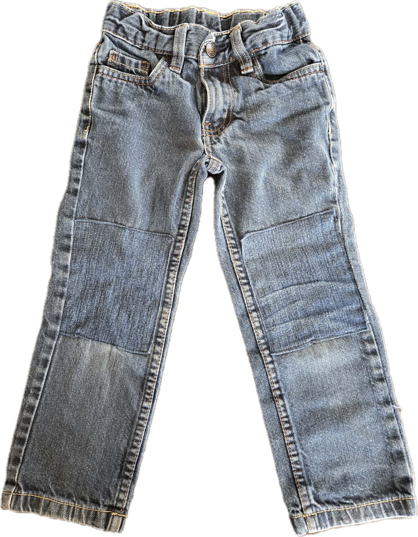 G - Pantalon jeans ajustable avec élastique - 4 ans