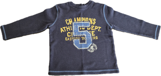 G - Chandail bleu marine - 5 ans