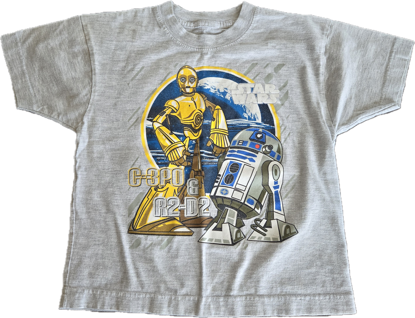 G - Chandail Star Wars gris - 4 ans - Neuf