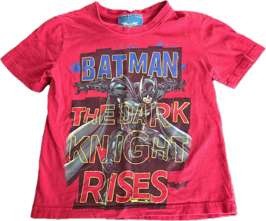 G - Chandail rouge Batman - 4 ans - Neuf