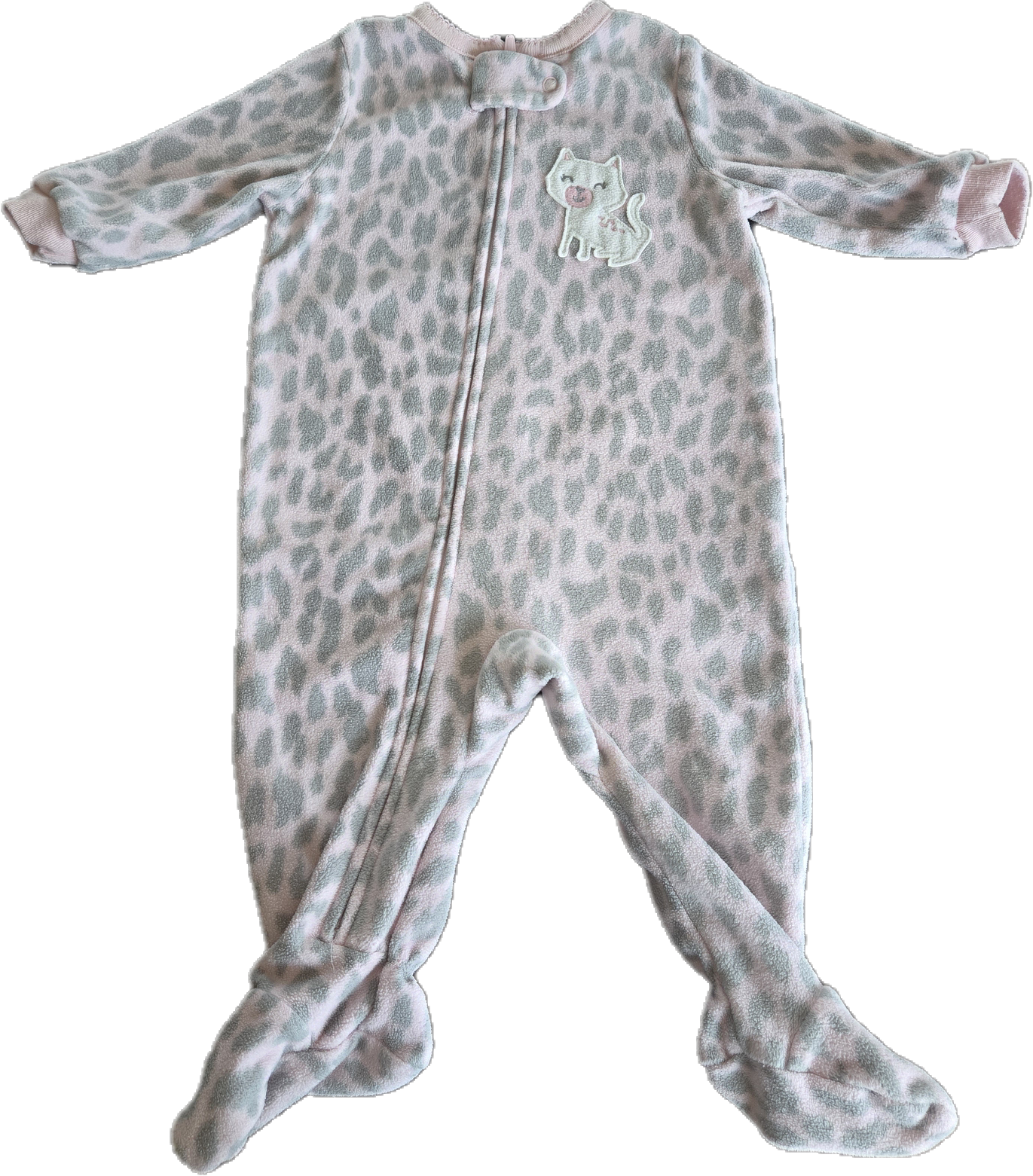 F - Pyjama chat rose - 6 mois