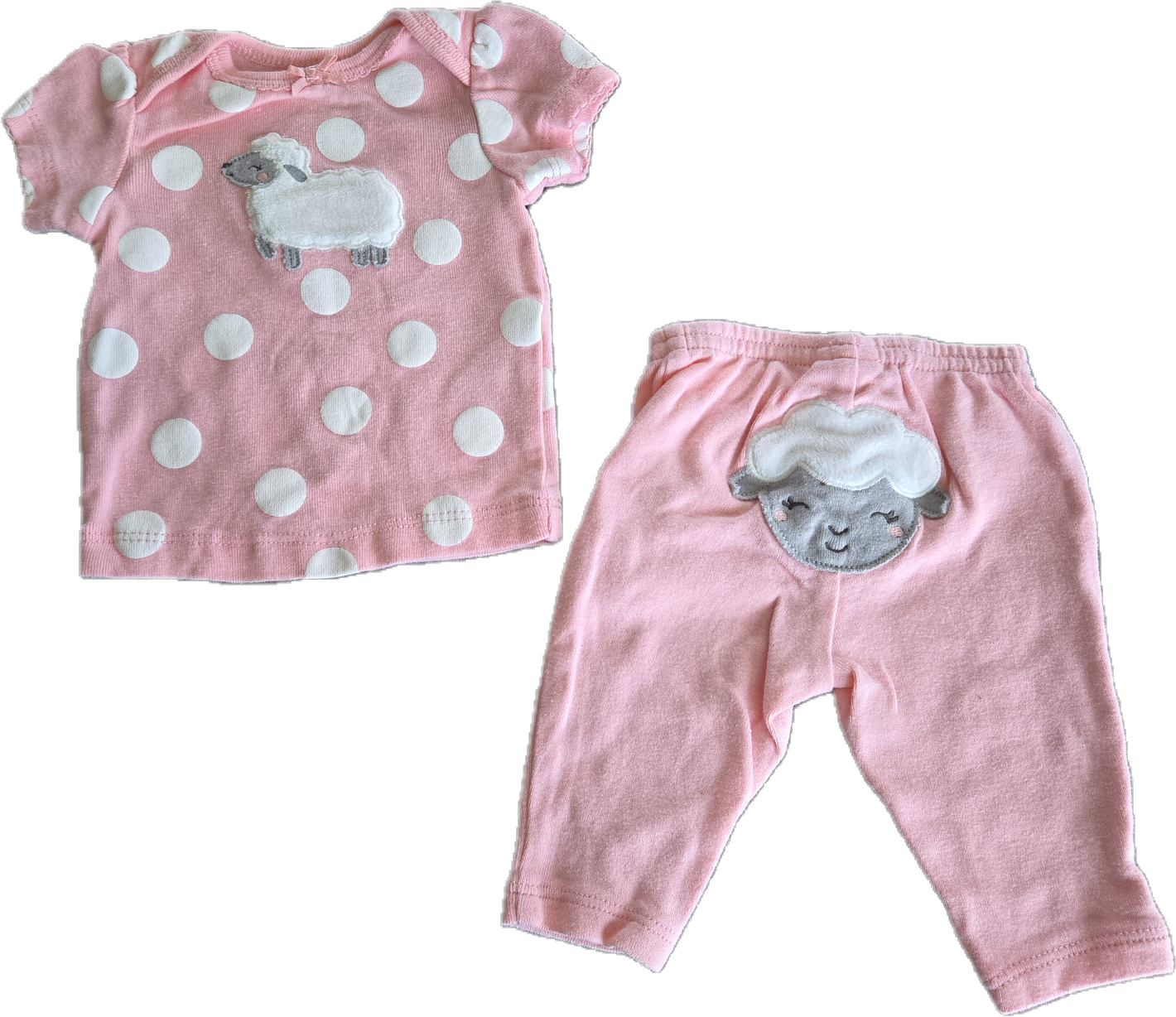 F - Ensemble mouton rose - NN - Neuf