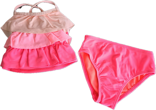 F - Maillot de bain 2 pièces- 6/12 mois - Neuf