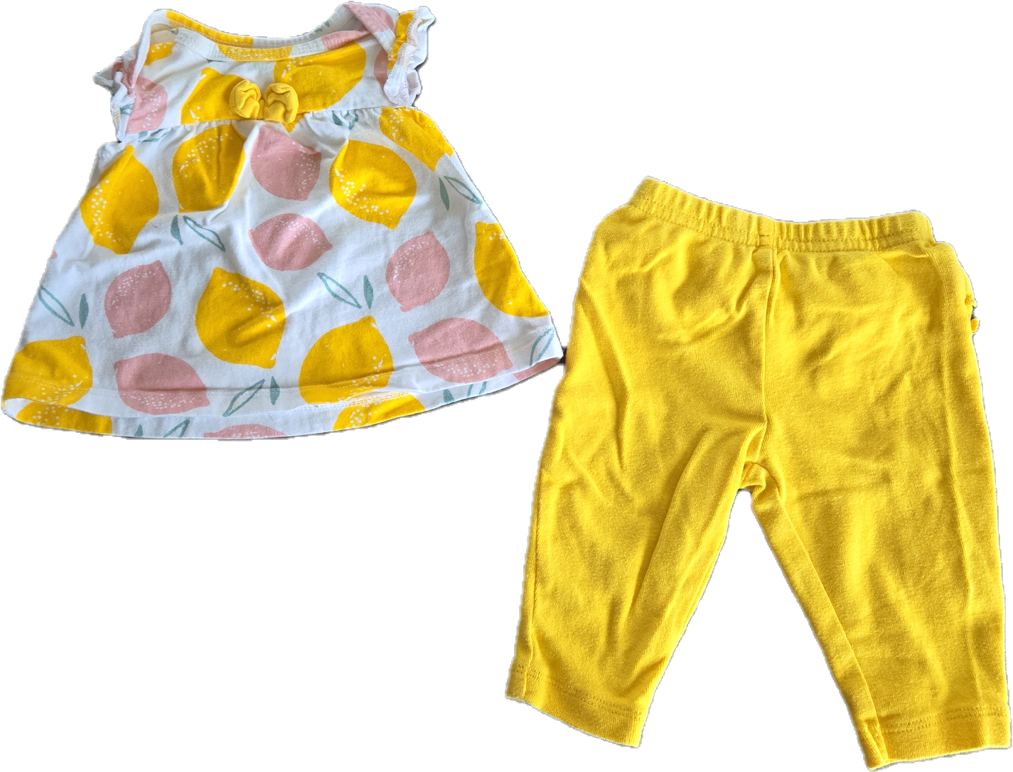 F - Ensemble été agrumes - 0/3 mois