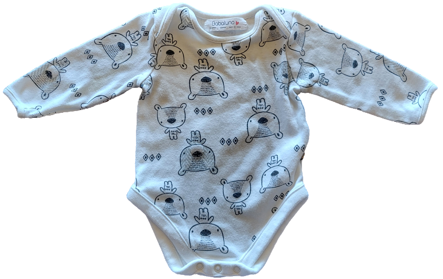 G / F - Cache-couche ours - 3/6 mois