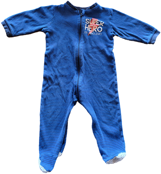 G - Pyjama imparfait bleu - 12/18 mois