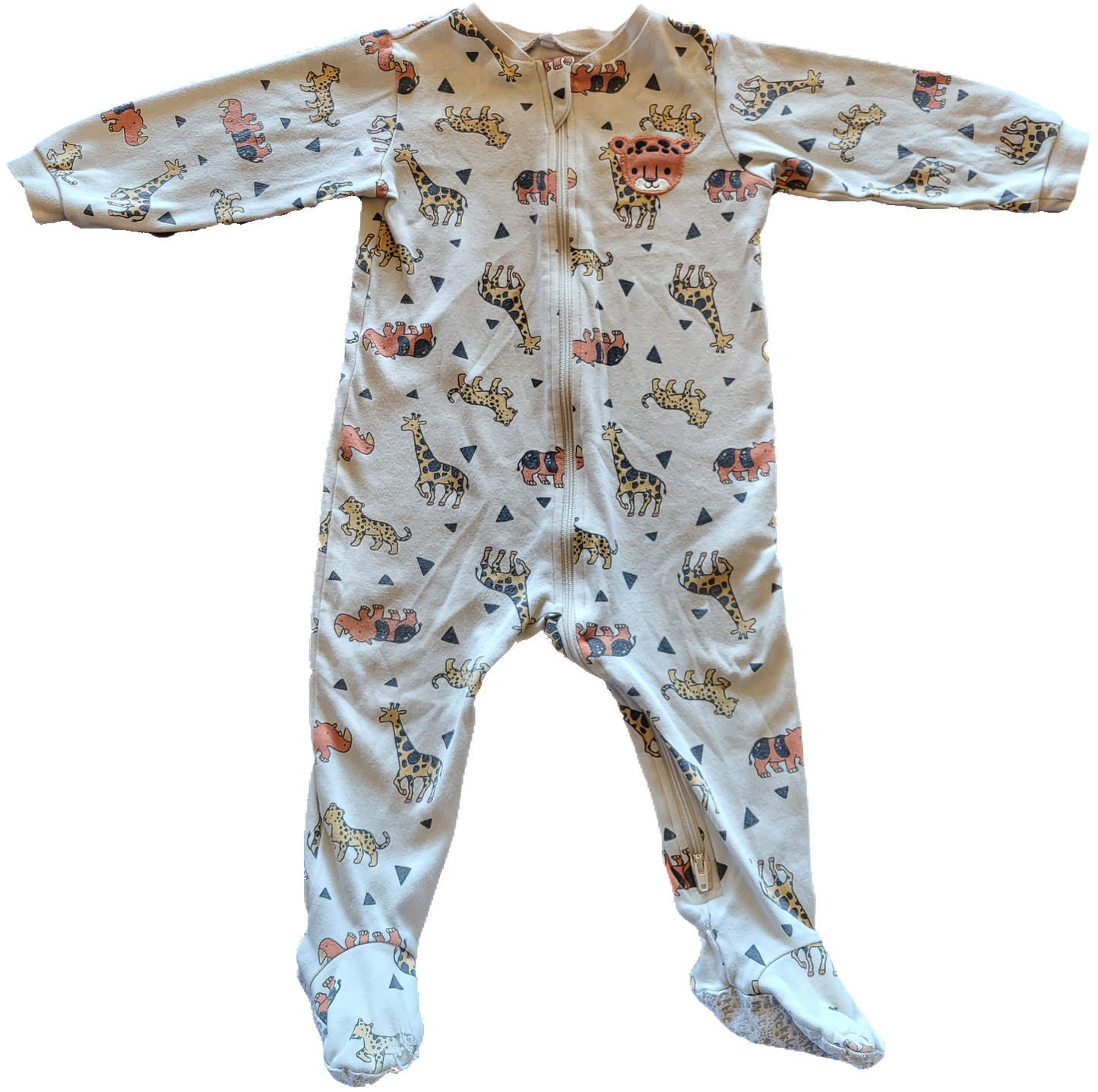 G / F - Pyjama tigre Pekkle imparfait - 12 mois