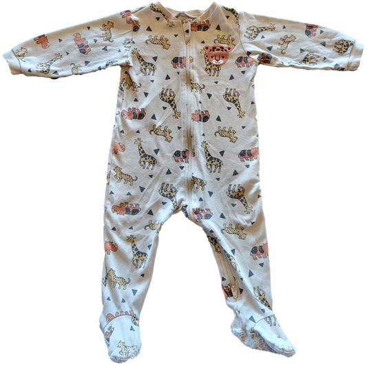 G / F - Pyjama tigre Pekkle imparfait - 12 mois