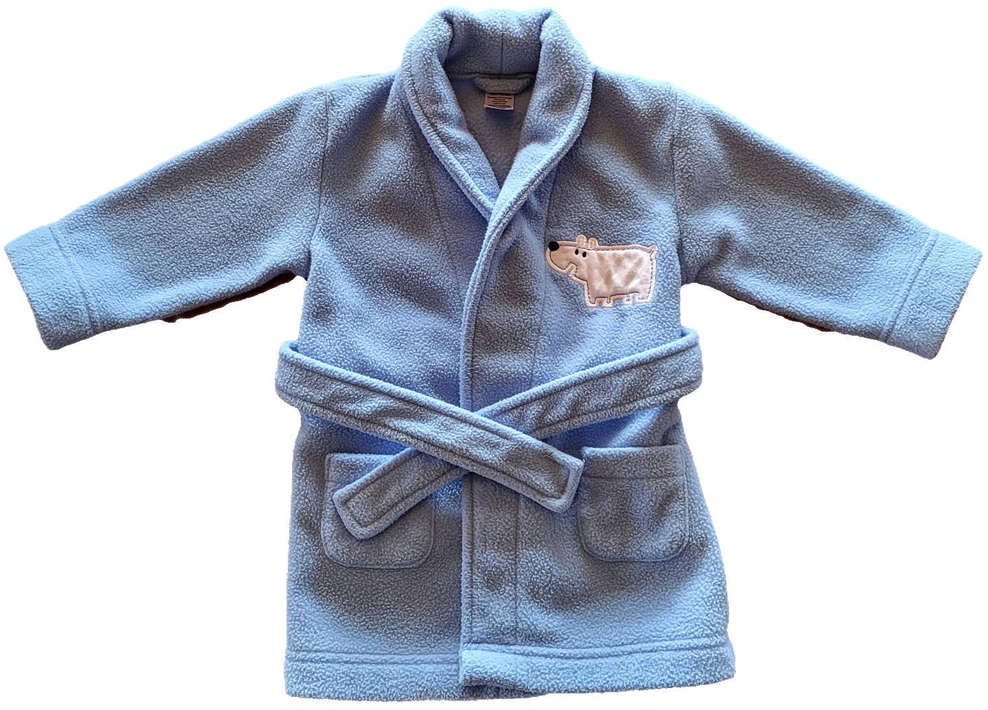 G/ F - Robe de chambre bleu - 12 mois