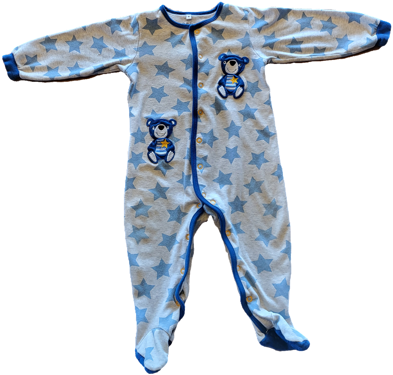 G / F - Pyjama étoile Pekkle imparfait - 18 mois