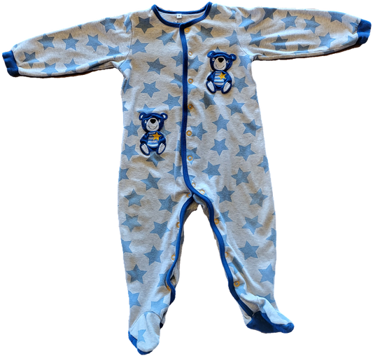 G / F - Pyjama étoile Pekkle imparfait - 18 mois