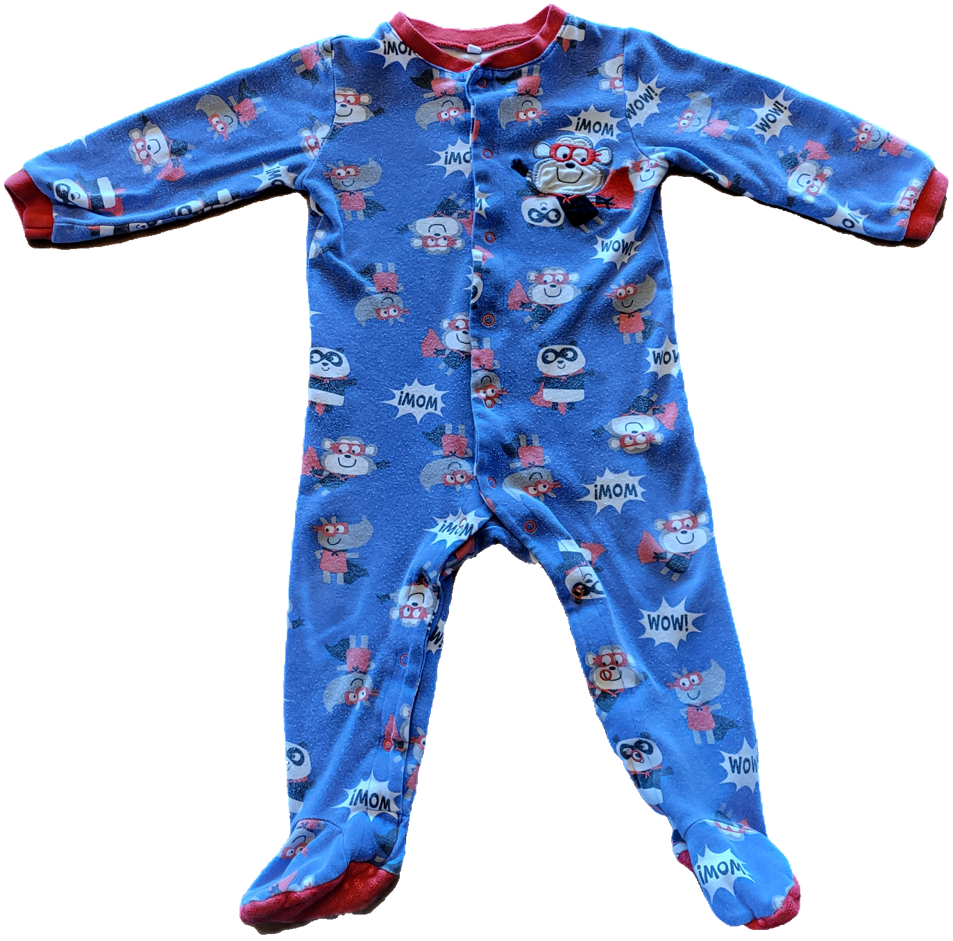 G - Pyjama super-héros Pekkle - 24 mois