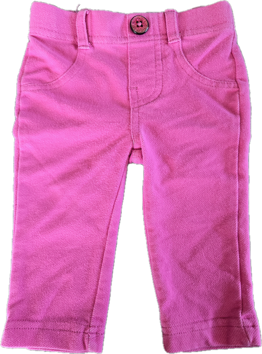 F - Pantalon rose - 6 mois