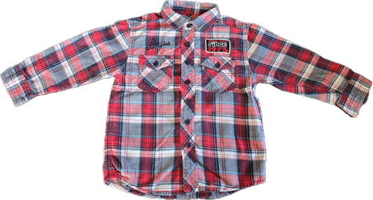 G - Chemise carreauté - 3 ans - Neuf