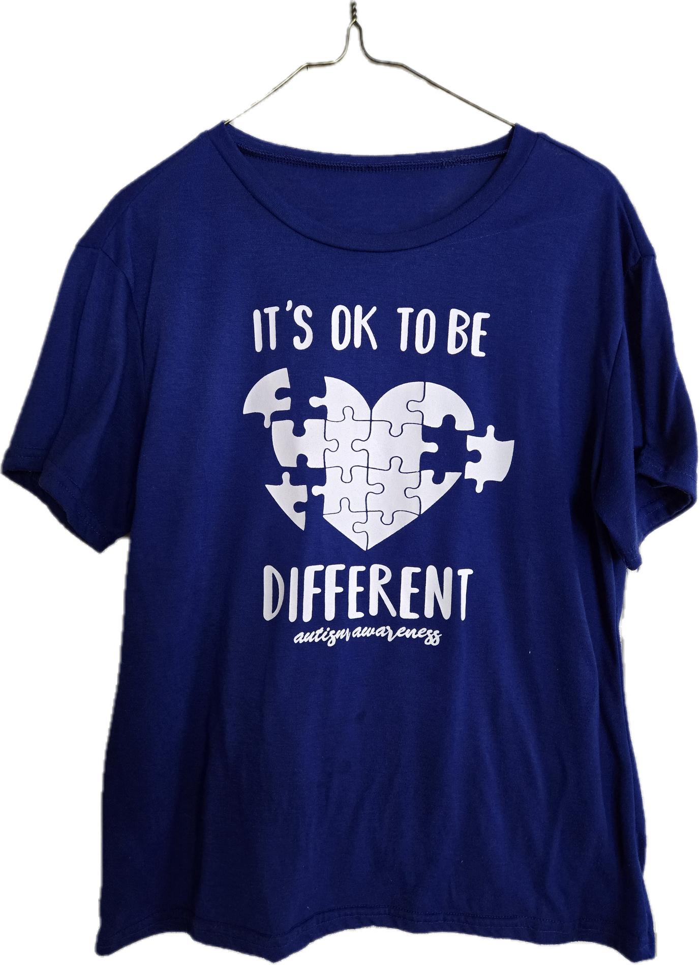 D - T-Shirt bleu - Médium