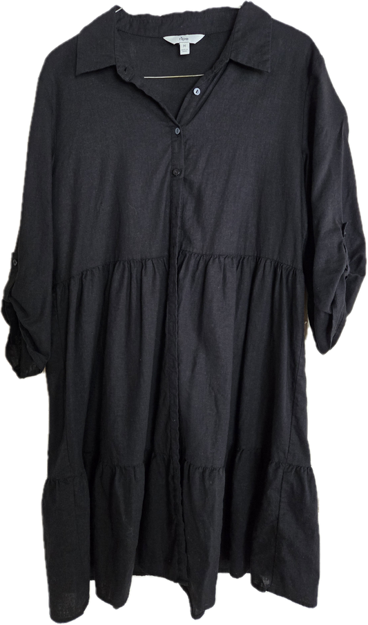 D - Robe de maternité noire - Médium -  Neuf