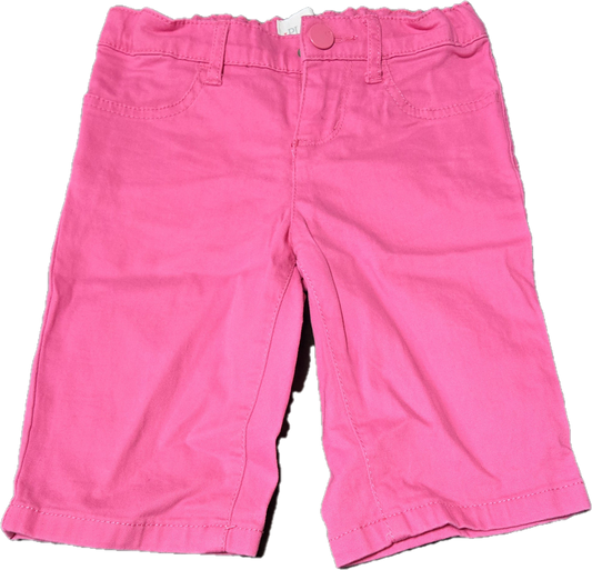 F - Pantalon rose ajustable avec élastique - 6 ans - Neuf