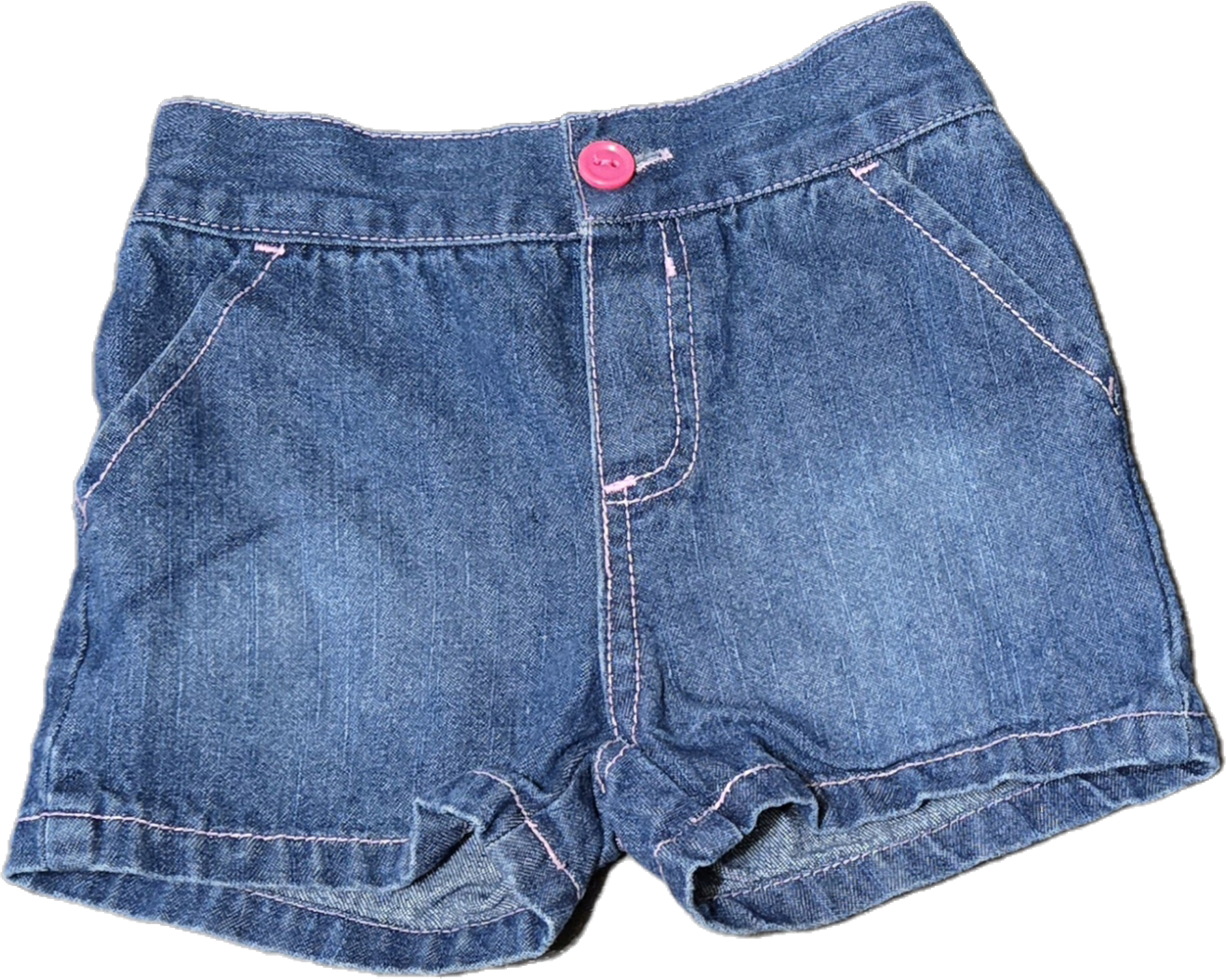 F - Short jeans - 12 mois - Neuf