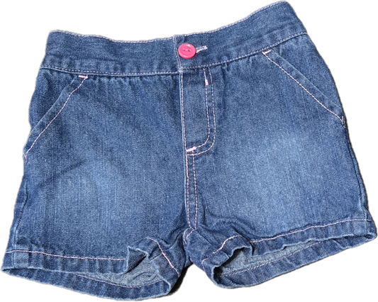 F - Short jeans - 12 mois - Neuf